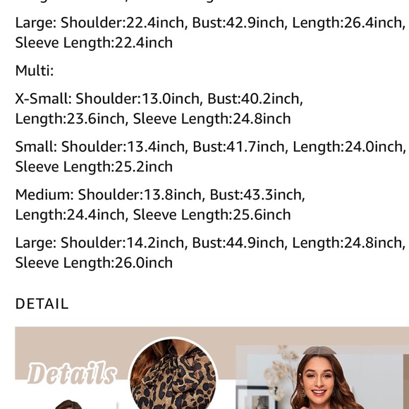 NEW! Bow neck polka dot blouse sz M - Picture 4 of 9